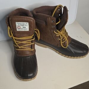 Nautica Men's Two-Tone Rain Boots